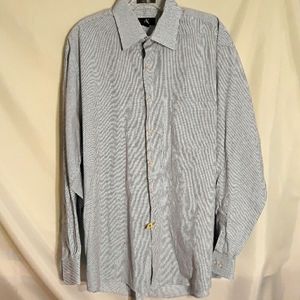 6Calvin Klein 100%Cotton XL 17 1/2 Dress Sh…